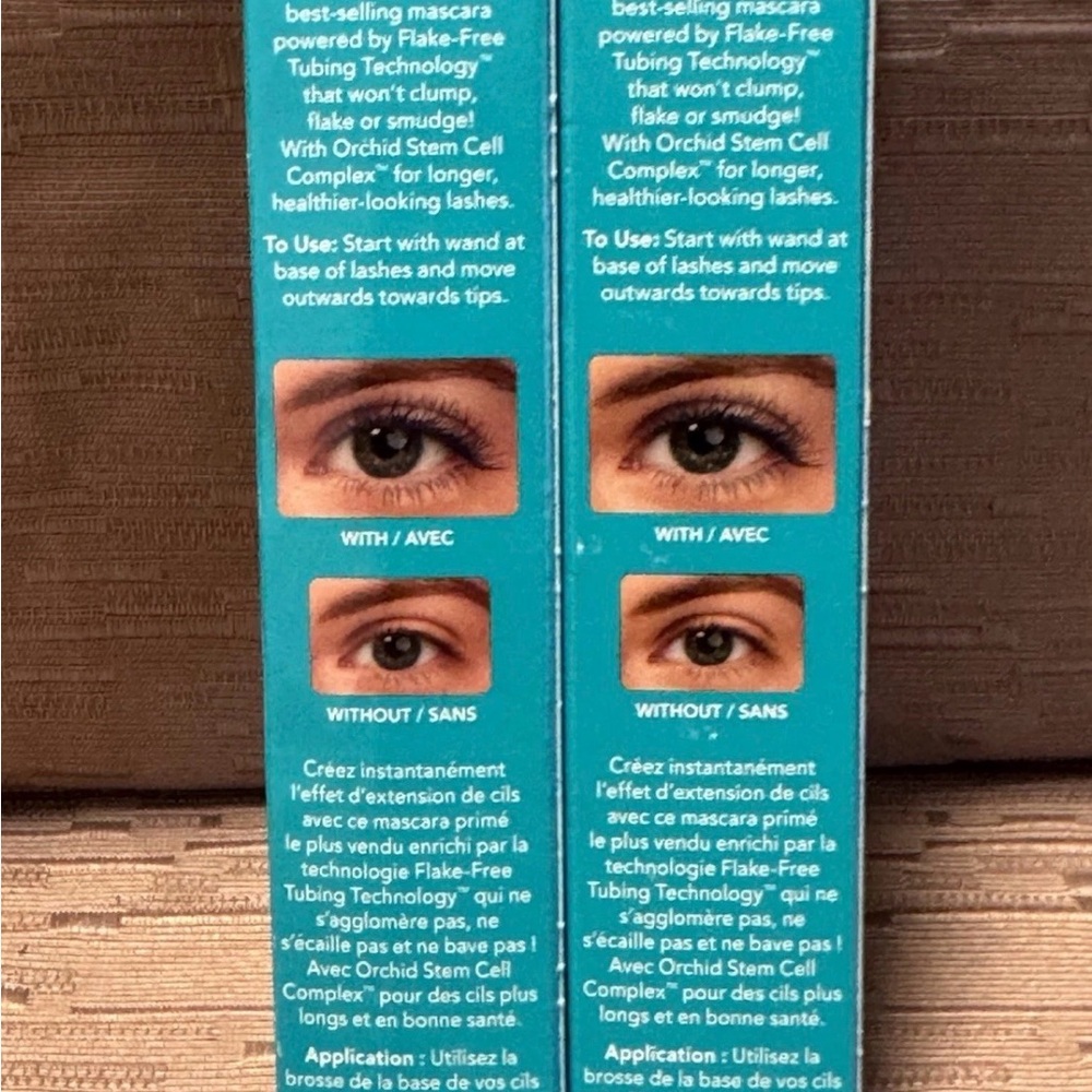 LOT/2 Thrive Causemetics Lash Extensions Mascara Length & Volume NOLA Deep Blue - Picture 2 of 3
